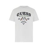 G011 | [GUESS] FLAGS Cord Tee Tシャツ 半袖 | GUESS【MEN】