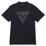 G7V2 | [GUESS] TRIANGLE Stitching Tee | GUESS【MEN】