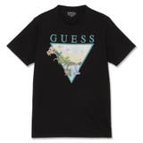 JBLK | [GUESS] SUNSET Triangle Tee | GUESS【MEN】