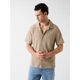 [GUESS] RESORT Textured Shirt シャツ 半袖 | GUESS【MEN】 | 詳細画像2 