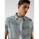 [GUESS] MALIK Patchwork Jacquard Shirt | GUESS【MEN】 | 詳細画像4 