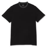 JBLK | [GUESS] CIRCLE Logo Embroidery Tee | GUESS【MEN】