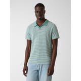 F7T6 | [GUESS] HUNTER Stripe Knit Polo ポロシャツ | GUESS【MEN】