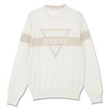 [GUESS] MARK Logo Jacquard Sweater | GUESS【MEN】 | 詳細画像1 