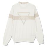 G9H9 | [GUESS] MARK Logo Jacquard Sweater | GUESS【MEN】