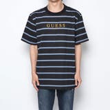 S9C2 | [GUESS] SS GO DOHENY STRIPE CREW | GUESS【MEN】
