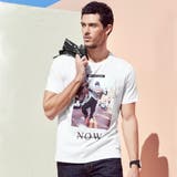 TWHT | [GUESS] EASY GO LOGO GRAPHIC TEE | GUESS【MEN】