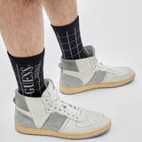 JBLK | [GUESS] GUESS Originals Grid Crew Socks | GUESS【MEN】