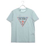 MIT | [GUESS] RAINBOW TRIANGLE LOGO TEE | GUESS【MEN】
