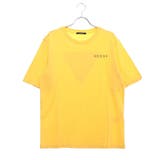 YLW | [GUESS] OVERSIZE BACK TRIANGLE LOGO TEE | GUESS【MEN】