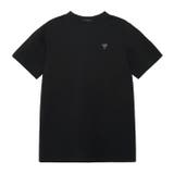 BLK | [GUESS] Small Triangle Logo Tee | GUESS【MEN】