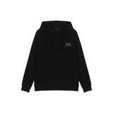 BLK | [GUESS] Back Print Logo Hoodie | GUESS【MEN】