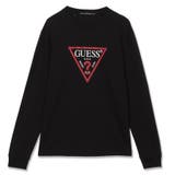 BLK | [GUESS] UNISEX LS Tee | GUESS【MEN】