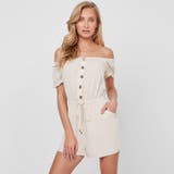 [GUESS] Aamira Off Shlder Romper | GUESS【WOMEN】 | 詳細画像1 