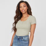 A810 | [GUESS] Denise Top | GUESS【WOMEN】