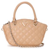 BEI | [GUESS] GIULLY Mini Satchel | GUESS【WOMEN】