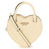 YEL | [GUESS] ATABEY Heart Bag | GUESS【WOMEN】