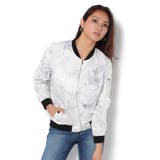 [GUESS] LADIES WOVEN BOMBER JACKET | GUESS【WOMEN】 | 詳細画像1 