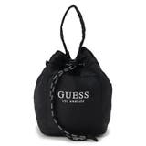 BLK | [GUESS] QUILTING Bucket Bag | GUESS【WOMEN】