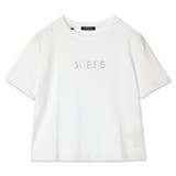 WHT | [GUESS] LADIES S/Slv Tee Shirt | GUESS【WOMEN】