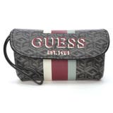 CHG | [GUESS] WILDER Wristlet Cosmetic Bag | GUESS【WOMEN】