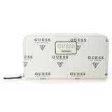 WHI | [GUESS] MEADE Med Zip Around | GUESS【WOMEN】