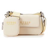 BTM | [GUESS] ABBIE Mini Crossbody Top Zip | GUESS【WOMEN】