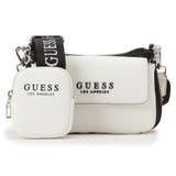 WML | [GUESS] ABBIE Mini Crossbody Top Zip | GUESS【WOMEN】