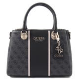 COA | [GUESS] CATHLEEN 3 Compartment Satchel | GUESS【WOMEN】