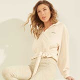G6K5 | [GUESS] Deanna Full Zip Hoodie | GUESS【WOMEN】