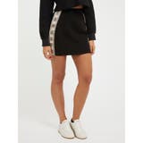 JBLK | [GUESS] Cymone Mini-Skirt | GUESS【WOMEN】