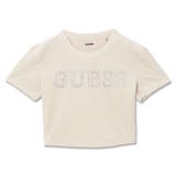 G9L9 | [GUESS] COUTURE Crop Tee | GUESS【WOMEN】
