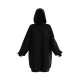 JBLK | [GUESS] Cindra Hooded Sweatshirt Dress | GUESS【WOMEN】