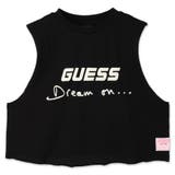 JBLK | [GUESS] Logo Dalya Tank Top | GUESS【WOMEN】