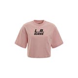 G6H1 | [GUESS] Evelina Crop Tee | GUESS【WOMEN】