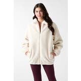 G9L9 | [GUESS] AMALIA Sherpa Zip Sweat | GUESS【WOMEN】