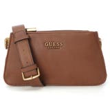 COG | [GUESS] ARJA Double Zip Crossbody | GUESS【WOMEN】