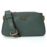 FOR | [GUESS] ARJA Double Zip Crossbody | GUESS【WOMEN】