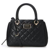 BLA | [GUESS] GWYN Satchel | GUESS【WOMEN】