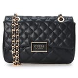BLA | [GUESS] GWYN Mini Crossbody Flap | GUESS【WOMEN】