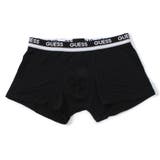 BLK | [GUESS] Logo Plain Boxer Pant | GUESS【MEN】