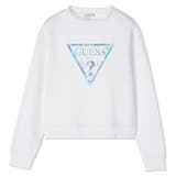 G011 | [GUESS] Laila Triangle Logo Sweat | GUESS OUTLET【WOMEN】
