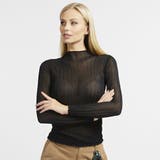 JBLK | [GUESS] Anastasie Turtle Neck Sweater | GUESS OUTLET【WOMEN】