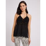 JBLK | [GUESS] Grace Crochet Top | GUESS【WOMEN】