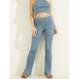 A70H | [GUESS] Eco Carmella Flare Pants | GUESS【WOMEN】