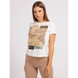EGHE | [GUESS] Darsie Tee | GUESS【WOMEN】