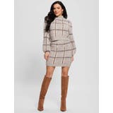 [GUESS] Nadia Plaid Sweater Skirt | GUESS【WOMEN】 | 詳細画像4 