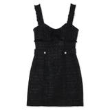 FJ1W | [GUESS] Clarissa Metallic Tweed Dress | GUESS【WOMEN】