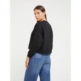 [GUESS] Lurex Triangle Logo Sweatshirt | GUESS【WOMEN】 | 詳細画像2 