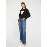 [GUESS] Lurex Triangle Logo Sweatshirt | GUESS【WOMEN】 | 詳細画像3 